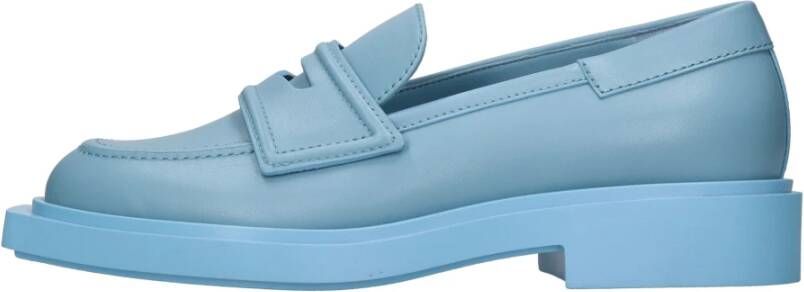 3Juin Platte schoenen Helder Blauw Blue Dames