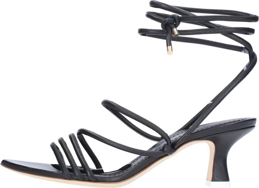 3Juin Sandalen Zwart Black Dames