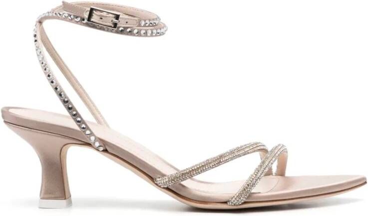 3Juin Satin Skin Sandal Beige Dames