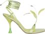 3Juin Veren Detail Wikkel Sandalen Yellow Dames - Thumbnail 1