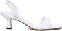 3Juin Witte Leren Sandalen Elegante Stijl White Dames - Thumbnail 1