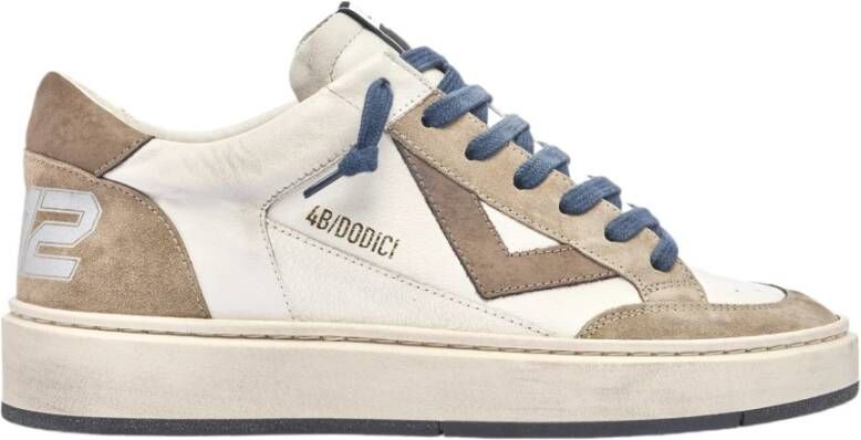 4B12 Sneakers Trendy Beige Heren