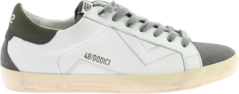 4B12 Sneakers Trendy White Heren