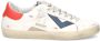 4B12 Witte Leren Sneakers White Heren - Thumbnail 1