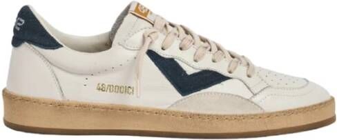 4B12 Witte Sneakers voor Mannen Aw24 White Heren