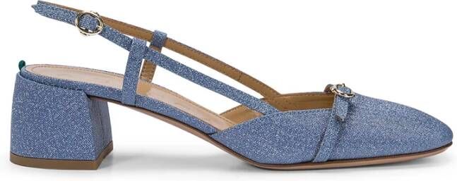 A. Bocca Flat Sandals Blue Dames