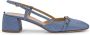 A. Bocca Flat Sandals Blue Dames - Thumbnail 1