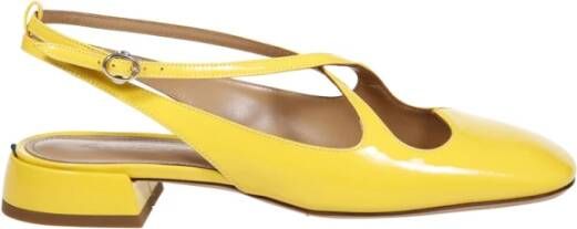 A. Bocca Gele Sling Back Liefde Schoenen Yellow Dames