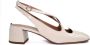 A. Bocca Leren Love Slingback Schoenen White Dames - Thumbnail 1