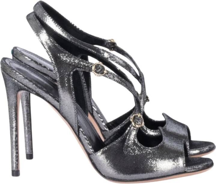 A. Bocca Zilveren Sandal Two For Love Gray Dames