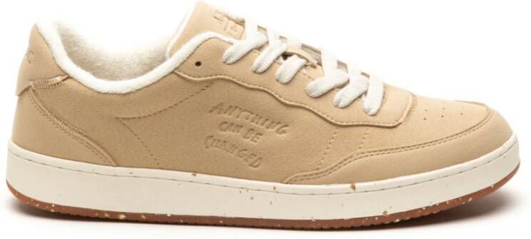 Acbc Beige Suède Sneakers Beige Heren