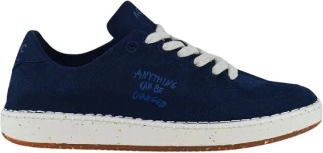 Acbc Blauwe Katoenen Sneakers Shacbeveng Blue Heren