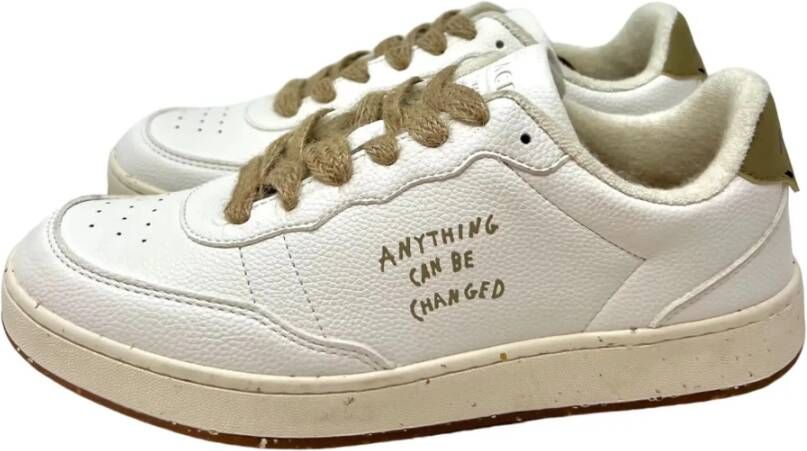 Acbc Koffie Witte Sneaker Evergreen White Heren