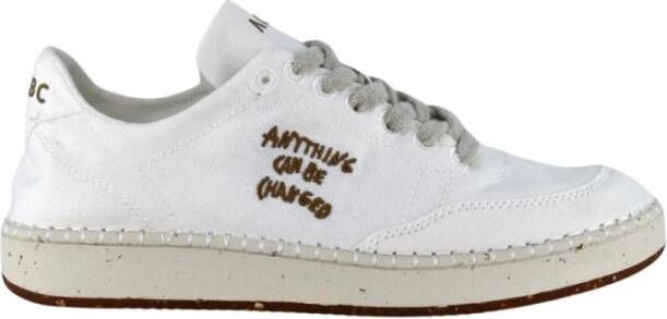 Acbc Witte Canvas Sneakers Zachte Katoen White Dames