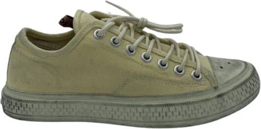 Acne Studios Gele Lage Sneakers Green Dames