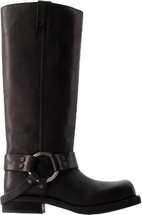 Acne Studios Leather boots Black Dames