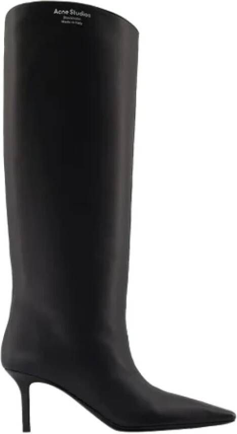 Acne Studios Leather boots Black Dames