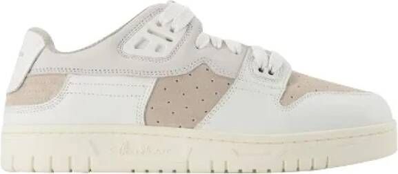 Acne Studios Leather sneakers White Heren