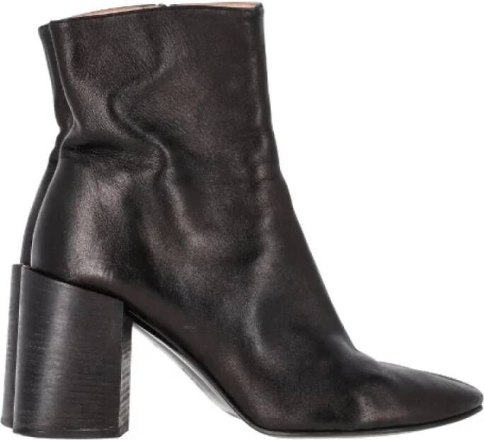 Acne Studios Pre-owned Leather boots Black Dames