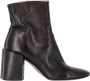 Acne Studios Pre-owned Leather boots Black Dames - Thumbnail 1