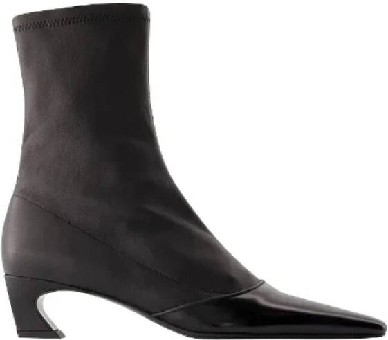 Acne Studios Pre-owned Leather boots Black Dames