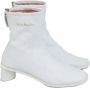 Acne Studios Pre-owned Leather boots White Dames - Thumbnail 1