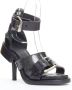 Acne Studios Pre-owned Leather sandals Black Dames - Thumbnail 1