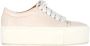 Acne Studios Pre-owned Leather sneakers Beige Dames - Thumbnail 1