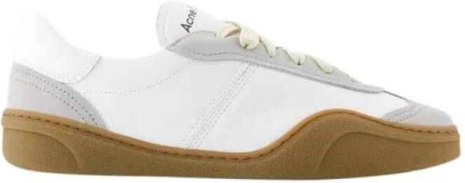 Acne Studios Pre-owned Leather sneakers White Heren