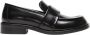 Acne Studios Zwarte Geborsteld Leren Loafers Schoenen Black Dames - Thumbnail 7