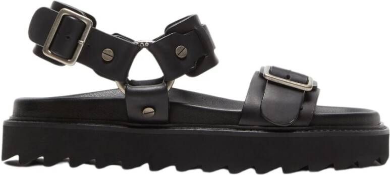 Acne Studios Zwarte Schoenen voor Vrouwen Black Dames