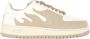 Acupuncture Beige Sneakers met Leren en Mesh Bovenwerk Beige Heren - Thumbnail 1