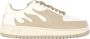 Acupuncture Beige Sneakers met Leren en Mesh Bovenwerk Beige Heren - Thumbnail 2