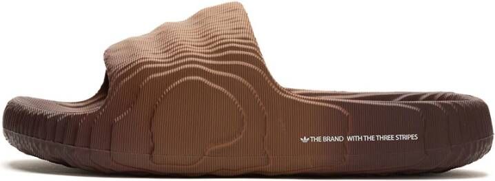 Adidas Originals Adilette 22 slippers Bruin Dames