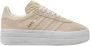 Adidas Beige Gazelle Bold Sneakers Beige Dames - Thumbnail 1