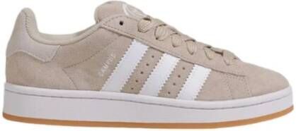 Adidas Beige Leren Sneaker Herfst Winter Collectie Beige Heren