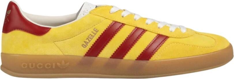 Adidas Beperkte Editie Gele Gazelle Sneakers Yellow Heren