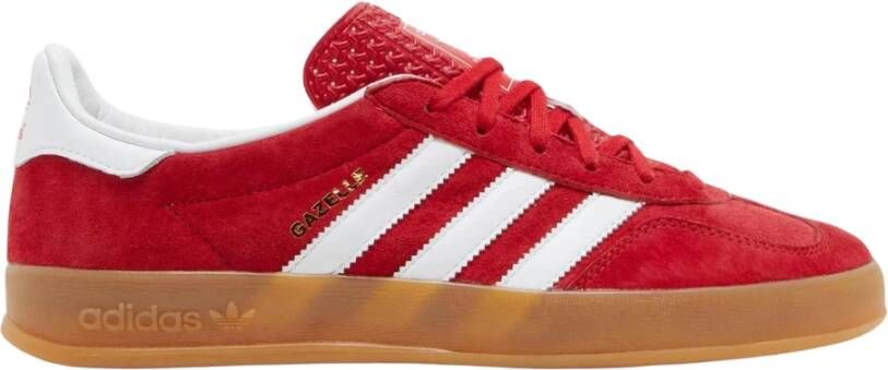 Adidas Beperkte Editie Rode Gazelle Sneakers Red Heren