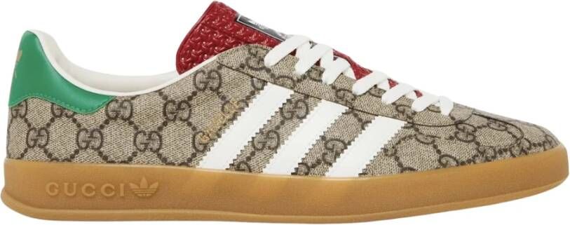 Adidas Beperkte oplage Beige GG Monogram Sneakers Beige Heren