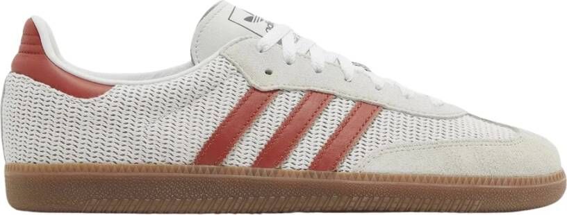 Adidas Beperkte oplage Crystal White Preloved Red Samba OG White Heren