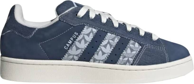 Adidas Beperkte oplage Denim Trefoil Sneakers Blue Heren