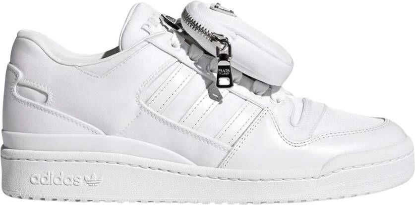 Adidas Beperkte Oplage Wit Forum Laag Prada White Heren