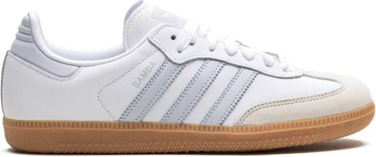 Adidas Blauwe Halo Sneakers White Dames