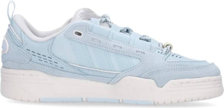 Adidas Blauwe Mesh Sneakers met Candy Chains Blue Dames