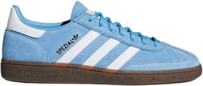 Adidas Blauwe Suède Sneakers Blue Heren