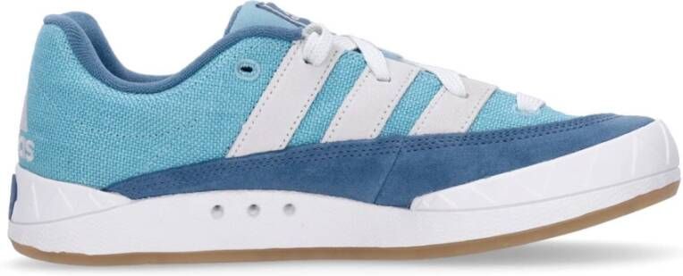 Adidas Blauw Wit Lage Sneaker Kristal Stijl Blue Heren