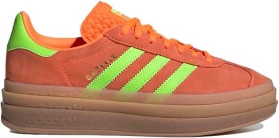 Adidas Originals Gazelle Bold W Sneaker Fashion sneakers Schoenen solar orange solar green gum m2 maat: 39 1 3 beschikbare maaten:39 1 3