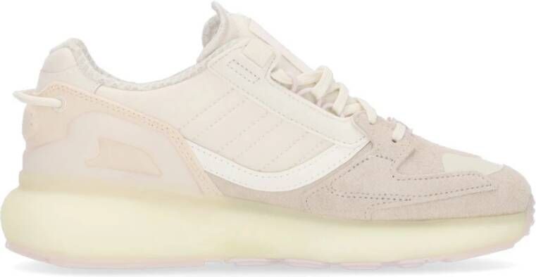 Adidas Boost W Lage Sneaker Off White Roze Beige Dames