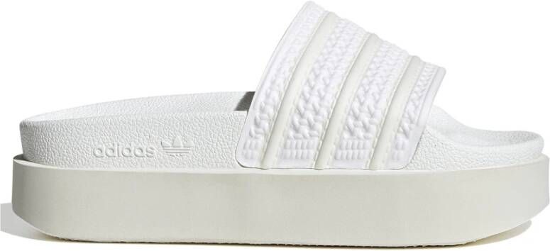 Adidas Originals Adilette Bonega Womens Ftwwht Owhite Owhite Schoenmaat 36 Slides GY0886