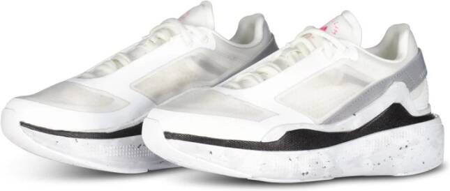 Adidas by stella mccartney Low-Top Sneakers Sportive Sneaker mit transparenten Details in wit